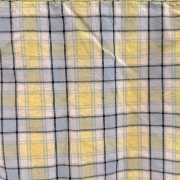 Gymboree Blue/Yellow Plaid Button Down Dress Shirt 12-18 Month - Picture 5 of 8